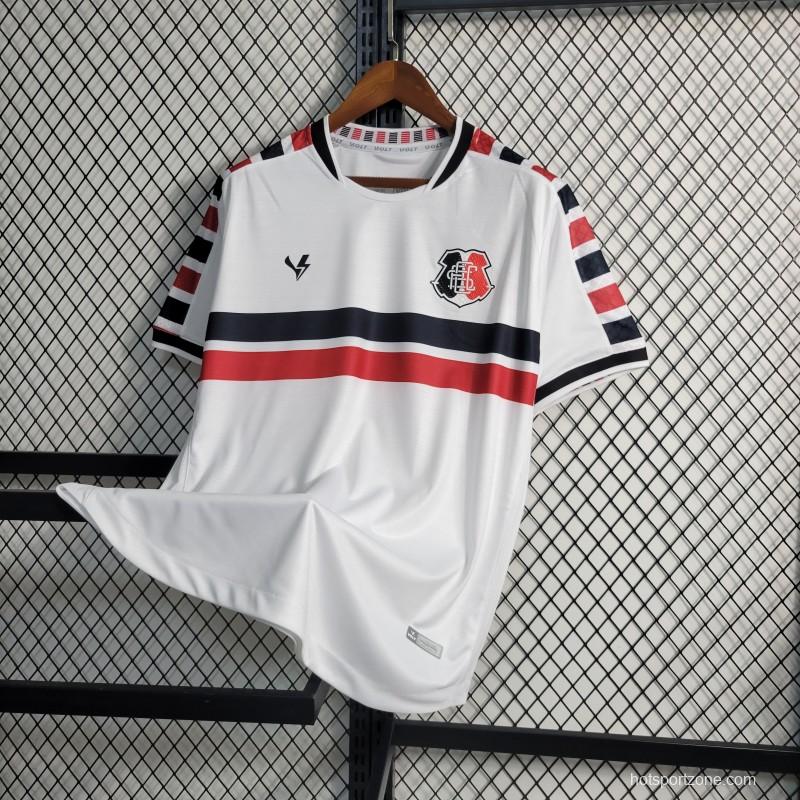 23-24 Santa Cruz Away White Jersey