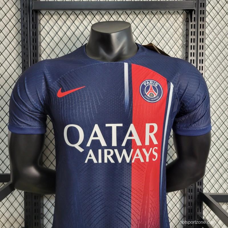 23-24 Player PSG Home Player Soccer Jersey
