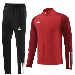 2023 Adidas Red Full Zipper Jacket +Pants