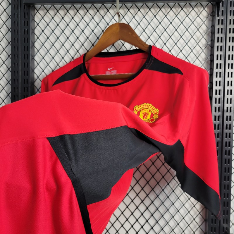 Retro  02/04 Manchester United Home Jersey