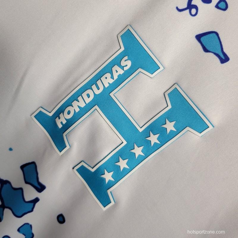 2023 Honduras Away White Jersey