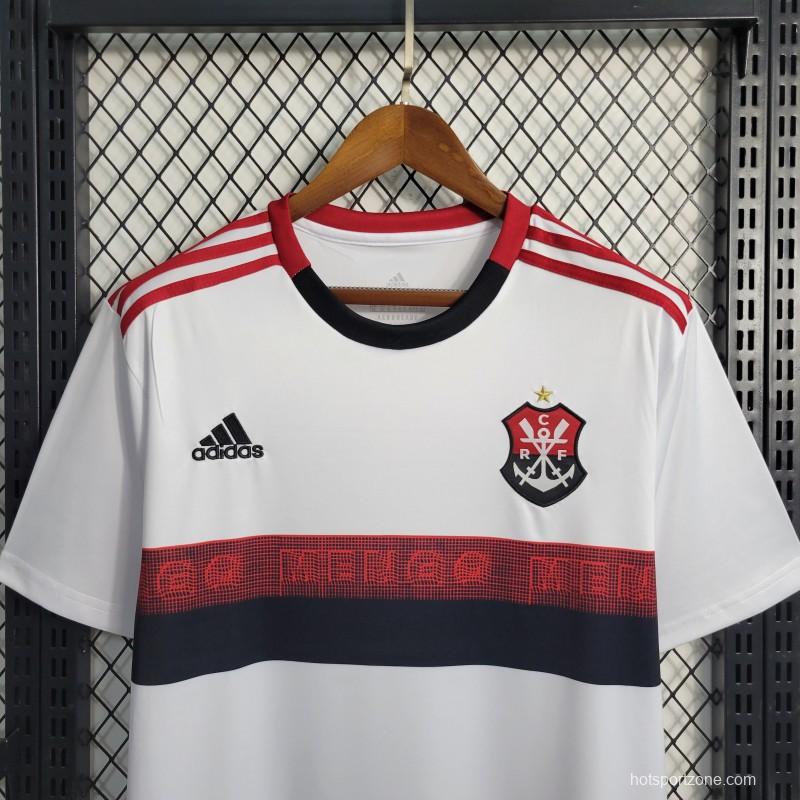Retro 19-20 Flamengo Away White Jersey