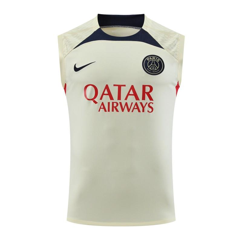 23-24 Liverpool Beige Vest Jersey+Shorts