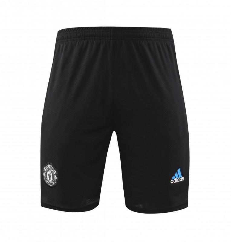 23-24 Manchester United Black Vest Jersey+Shorts