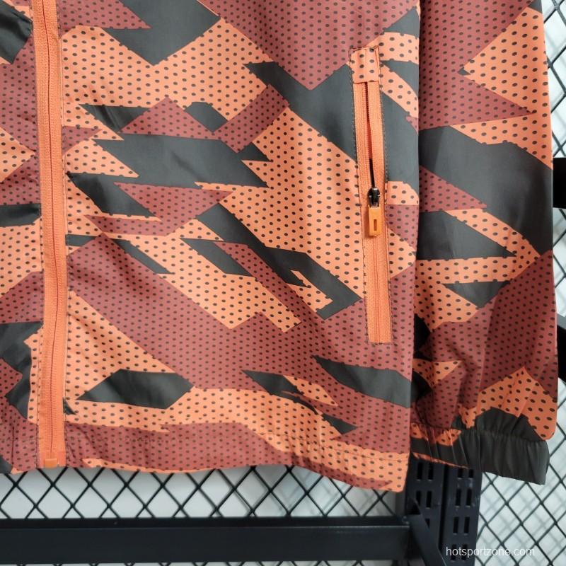 2023 Nike Orange Windbreaker