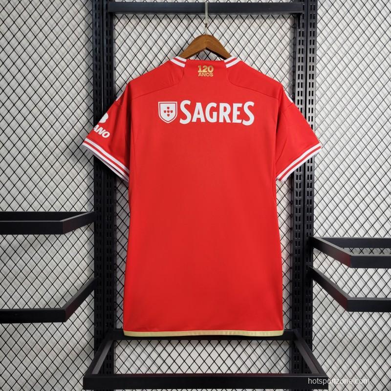 23-24 Benfica Home Jersey