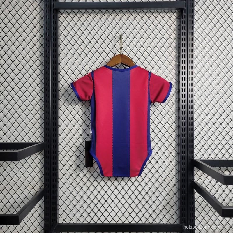 23-24 Baby Barcelona Home Jersey 6-18 Month