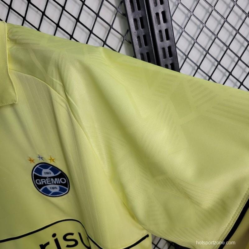 23-24 Gremio Yellow Goalkeeper Jersey