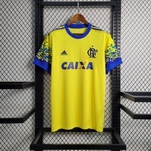Retro 17-18 Flamengo Third Yellow Jersey