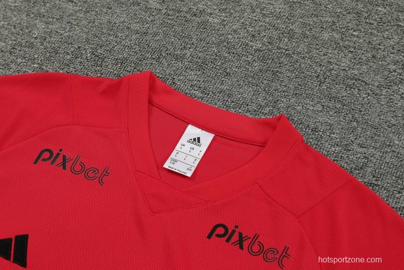 23/24 Flamengo Red Vest Jersey+Shorts