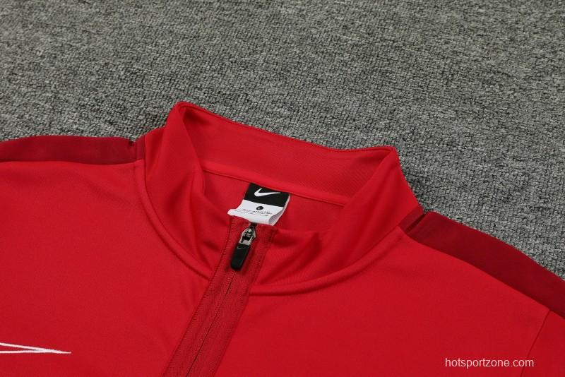 23/24 Nike Red Full Zipper Jacket+ Pants