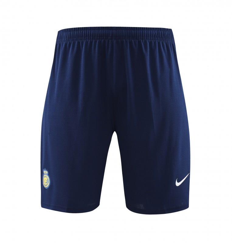 23/24 Al-Nassr Black/Blue Short Sleeve Jersey+Shorts