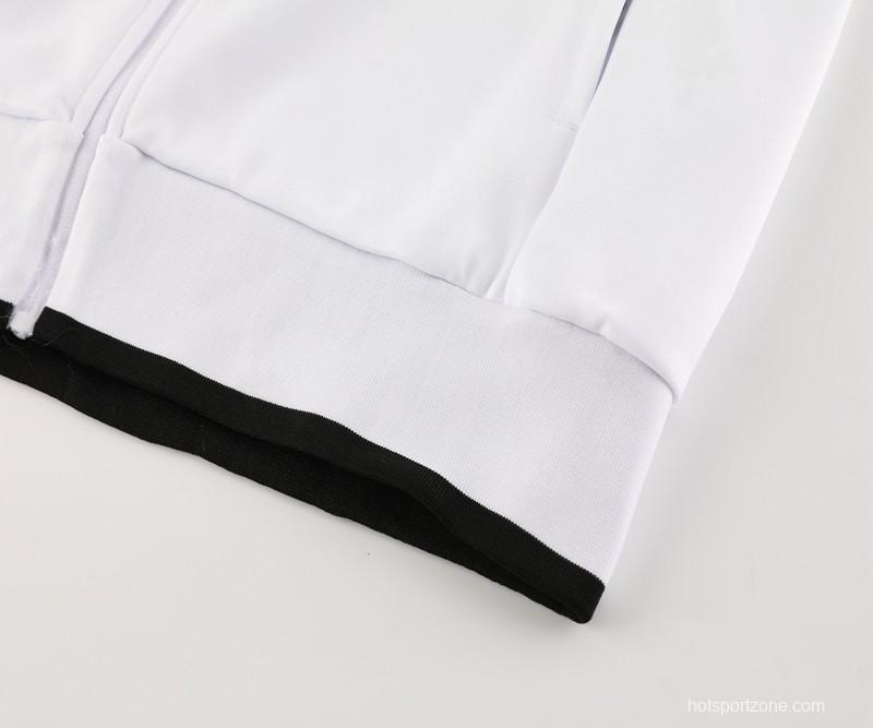 23/24 Napoli White Full Zipper Jacket+Pants