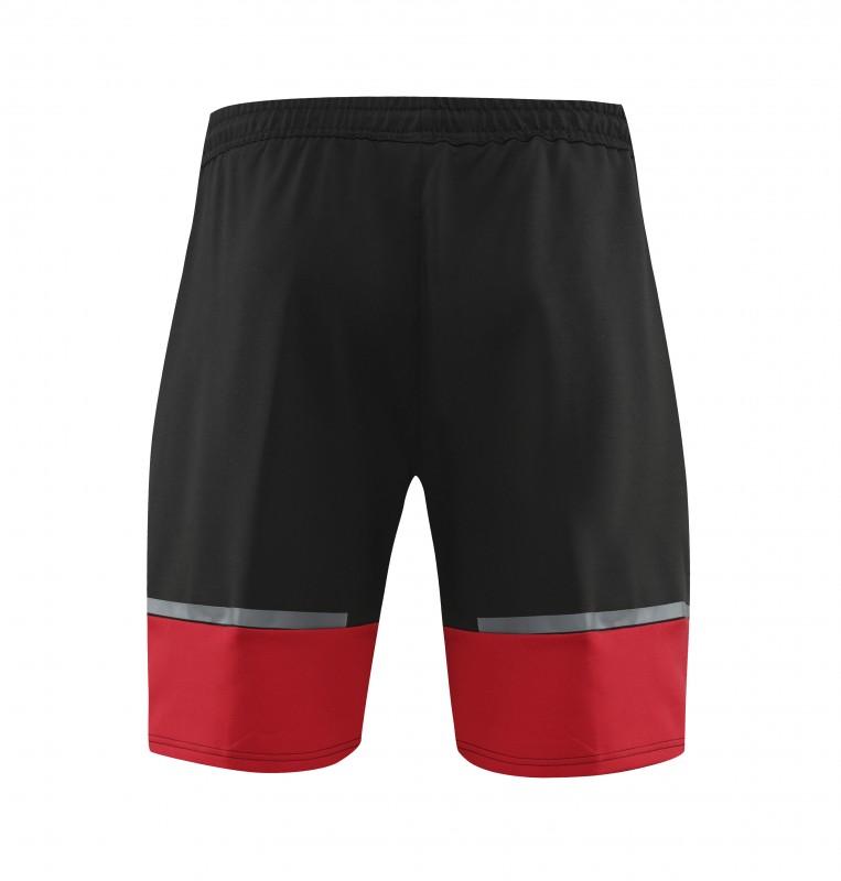 23/24 AC Milan Black/Red Cotton Short Sleeve Jersey+Shorts