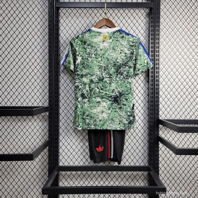 24/25 Kids Manchester United F.C X Stone Roses Icon Jersey