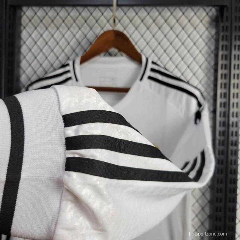 24/25 Real Madrid Home Long Sleeve Jersey