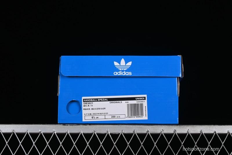 Adidas Handball Spezial Retro Casual Sneakers with Suede Upper and Gum Sole - DB3021
