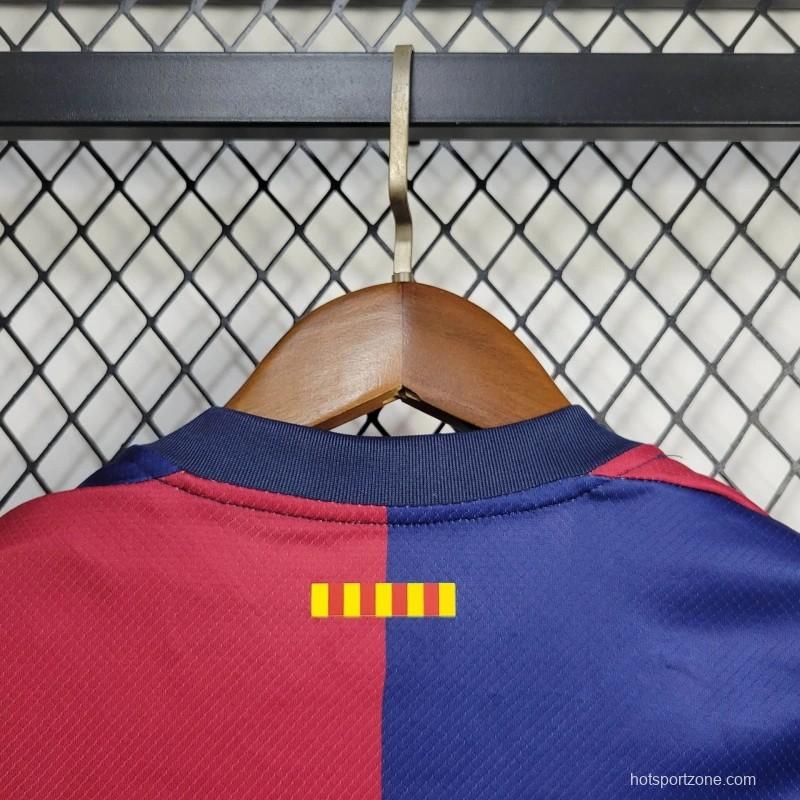 24/25 Kids Barcelona Home Jersey