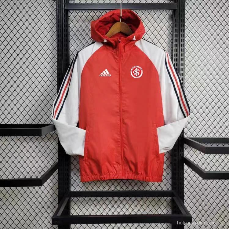 24/25 SC Internacional Red Windbreaker