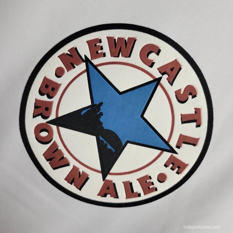Retro 99/00 Newcastle United Away White Jersye
