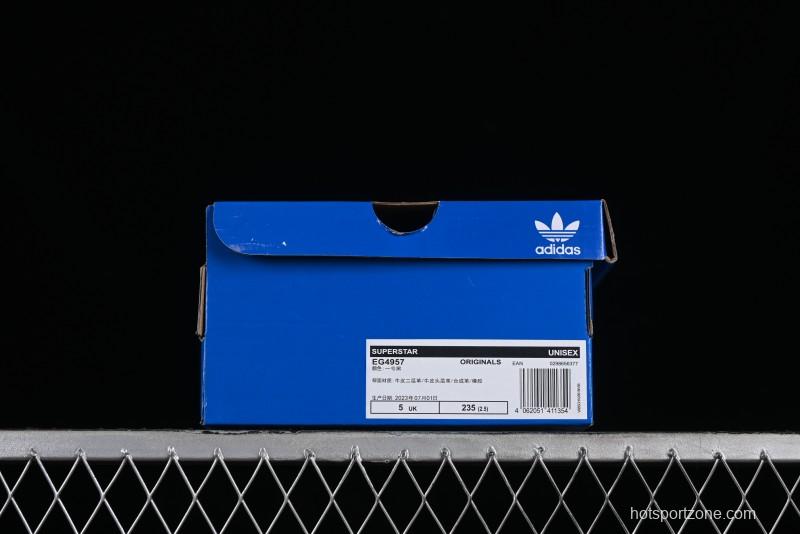 Adidas Superstar EG4957 Classic Shell Toe Casual Sneakers - EG4957