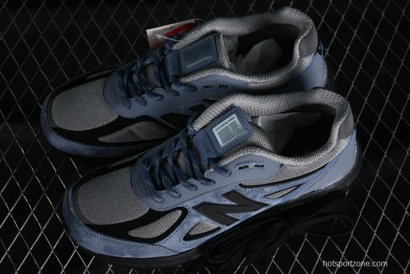 New Balance 990 Series Premium USA-Made Retro Running Shoes with Carbon Midsole - U990BB4