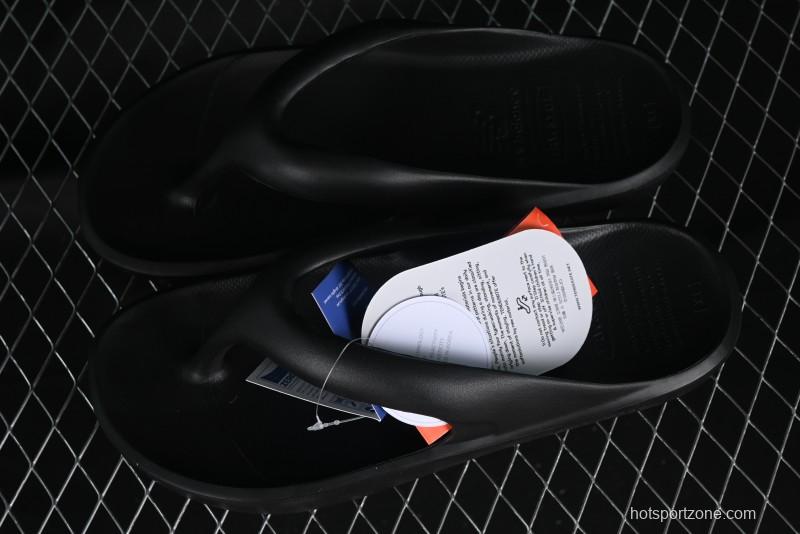 New Balance NB x TAW&TOE Collaboration Black Ultra-Soft Cloud Cushion Beach Sandals Flip Flops - SD5601GBK