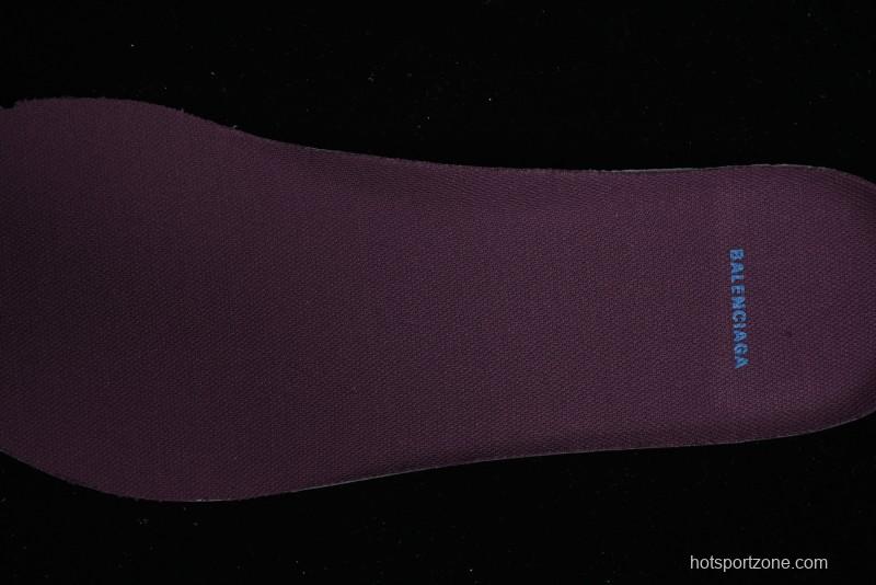 Balenciaga Phantom Sneaker 10th Generation Lace-Up Running Shoes with Transparent Heel Strap - W3XLL0525