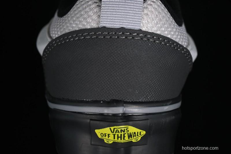 Vans OG Classic Slip-On Acid Wash Retro Grey Black Skate Shoes - VN0009QCGRY