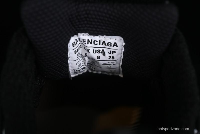 Balenciaga Phantom Sneaker 10th Generation Lace-Up Running Shoes with Transparent Heel Strap - W3XL11090