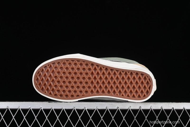 Vans Classics Knu Skool Desert Gray Green Chunky Tongue Bread Shoes - VN0007QC0WD