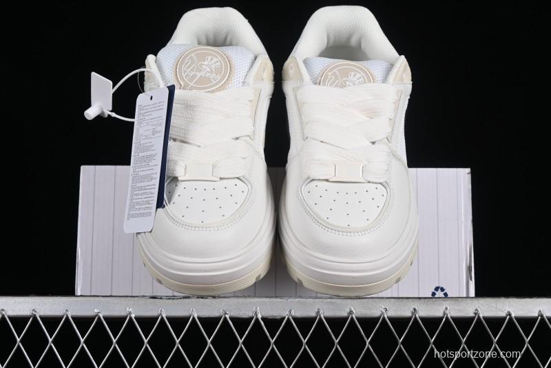 New York Yankees MLB Chunky Liner Wide Platform Sneakers with 6cm Height Increase - 3ASXCLW4N50CRS