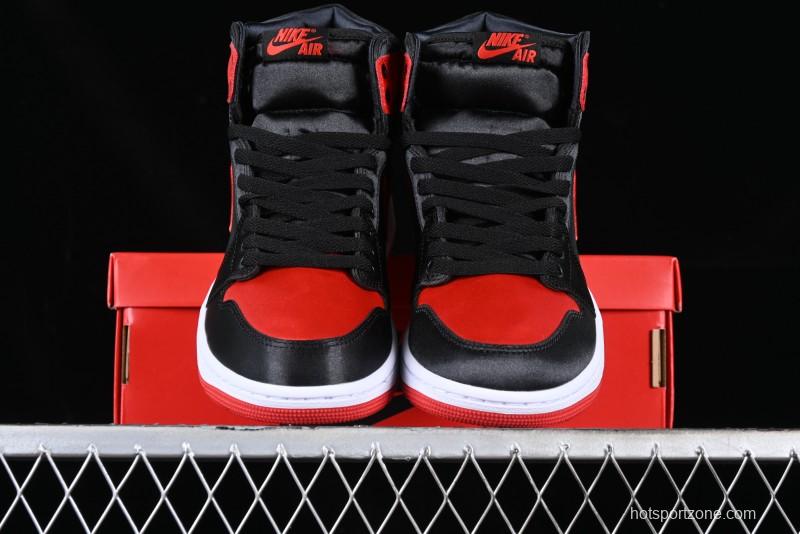 Air Jordan 1 High OG "Satin Bred" AJ1