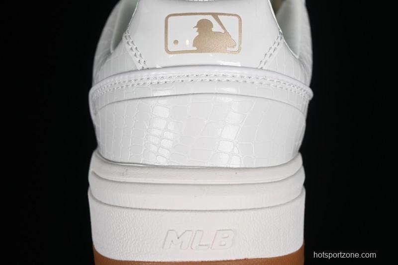 MLB Chunky Liner Metal Senior Series Lightweight Platform Casual Sneakers with 6cm Height Increase - 3ASXCLX4N50WHS