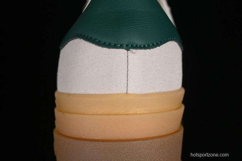 Adidas Originals Gazelle Bold ID7056 Low-Top Sneakers with Thick Sole for Casual Wear, Slip-Resistant and Durable - ID7056