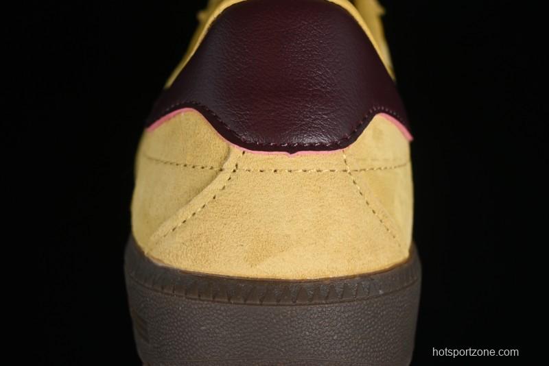 Adidas Originals Bermuda JI4279 Suede Slip-Resistant Lightweight Low-Top Sneakers - JI4279