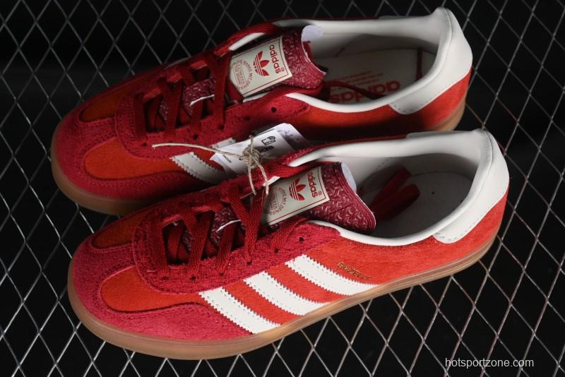 Adidas Originals Gazelle Indoor Retro Casual Slip-Resistant Wear-Resistant Low-Top Sneakers - IE1051