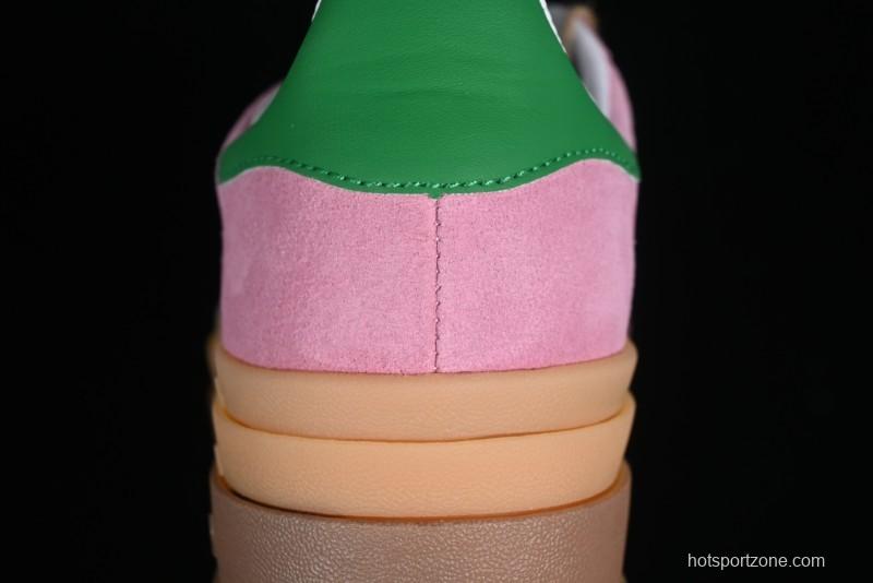 Adidas Originals Gazelle Bold Low-Top Sneakers with Thick Sole for Casual Wear - IE0420