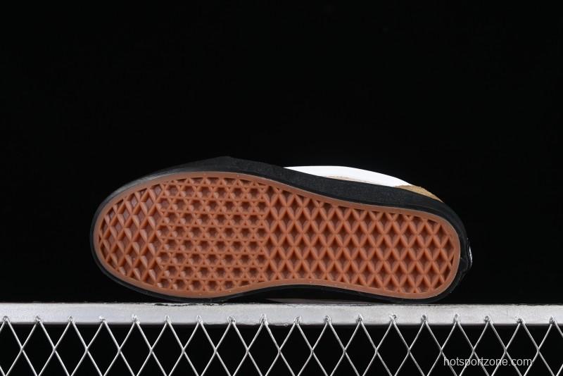 Vans Classics Knu Skool Retro Chunky Tongue Skate Shoes in Black/Brown - VN000CP6BXC