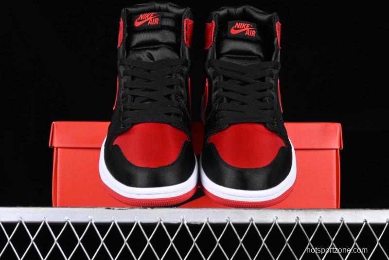 Air Jordan 1 High-Top "Satin Bred" AJ1