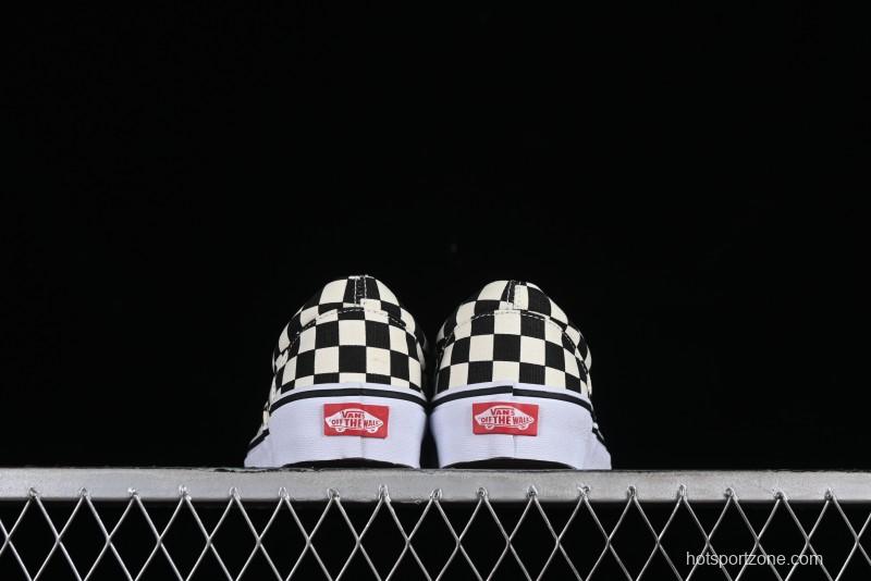 Vans Authentic Golden Coast Classic Checkerboard Slip-On Canvas Shoes - VN0A4BV4R6R