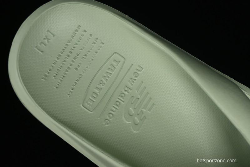 New Balance NB x TAW&TOE Collaboration Green Ultra-Soft Cloud Cushion Beach Casual Flip Flops - SD5601GIG