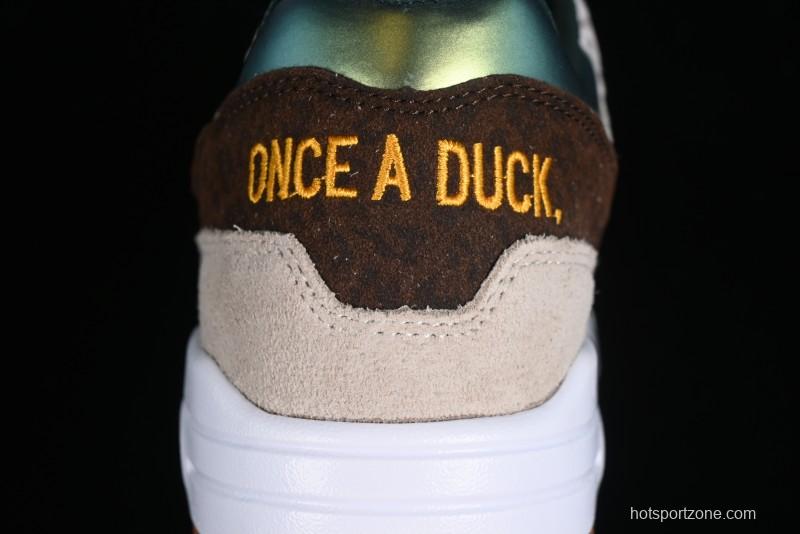 Nike Air Max 1 Retro Running Shoes with Half-Sole Air Cushion - HQ2640-200