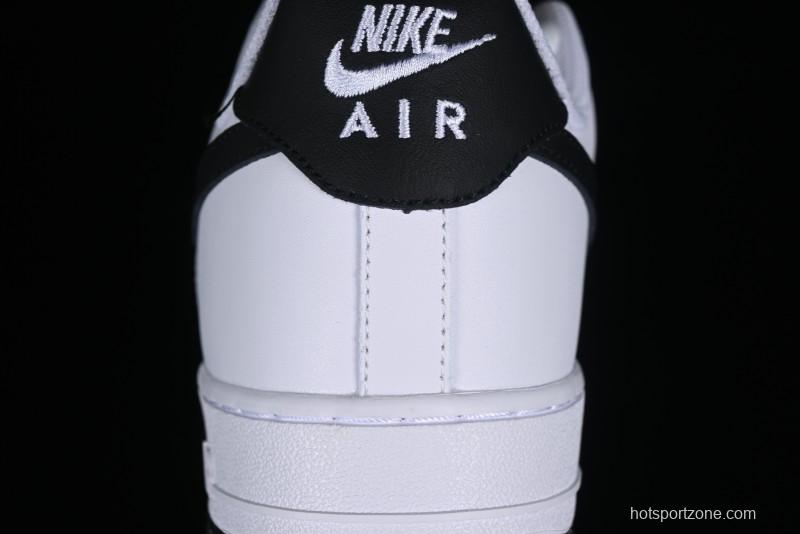 Nike Air Force 1 '07 Low Casual Sneakers in Black and White - FQ4296-101