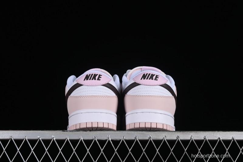 Nike Dunk Low SB Retro Casual Sneakers in Neapolitan Ice Cream Colorway - HF9990-100