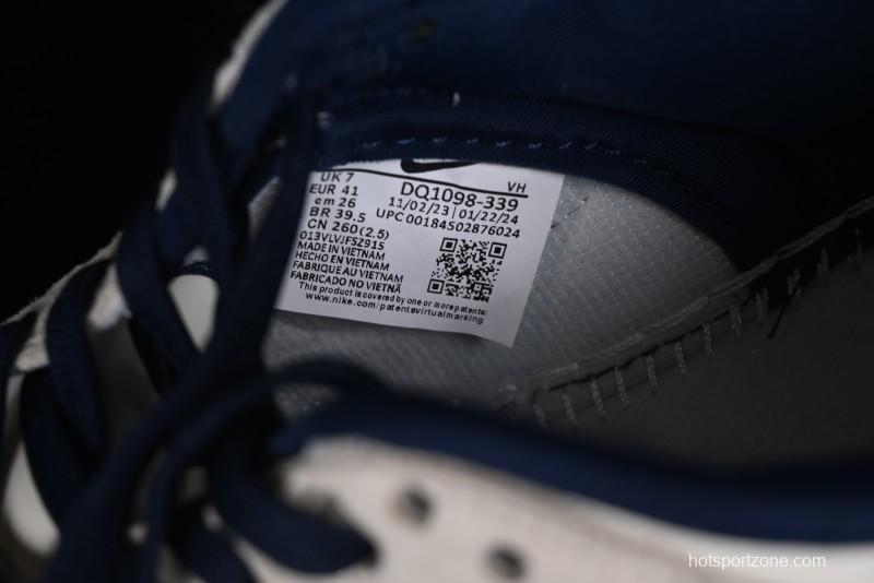 Stussy x Nike SB Dunk Low Collaboration Anniversary Edition Premium Customized Low-Top Casual Skate Shoes - DQ1098-339