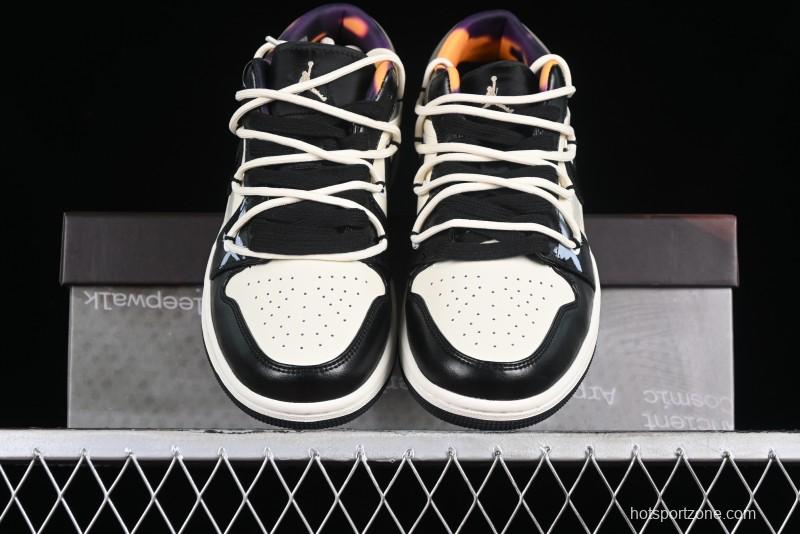 Nike Air Jordan 1 Low AJ1 Panda Prank Hip-Hop Theme - Big Shots Casual Sneakers