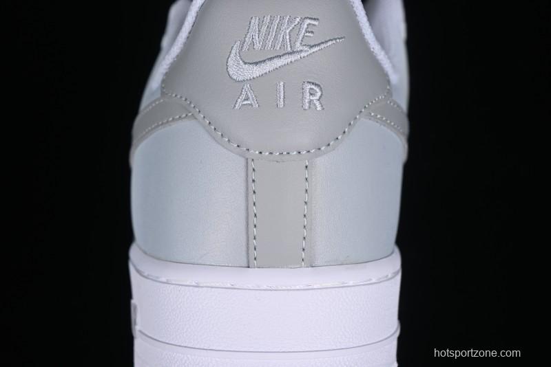 Nike Air Force 1 '07 Low Customized Anime Theme Gradient Grey Swoosh Casual Sneakers - FN0366-102