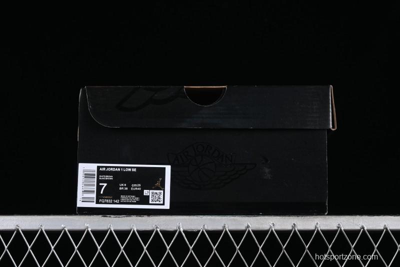 Nike Air Jordan 1 Low AJ1 Casual Lifestyle Sneakers - FQ7832-142