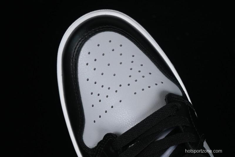 Nike Air Jordan 1 Low AJ1 Black Grey Red Hook Low-Top Culture Basketball Shoes - DC0774-062